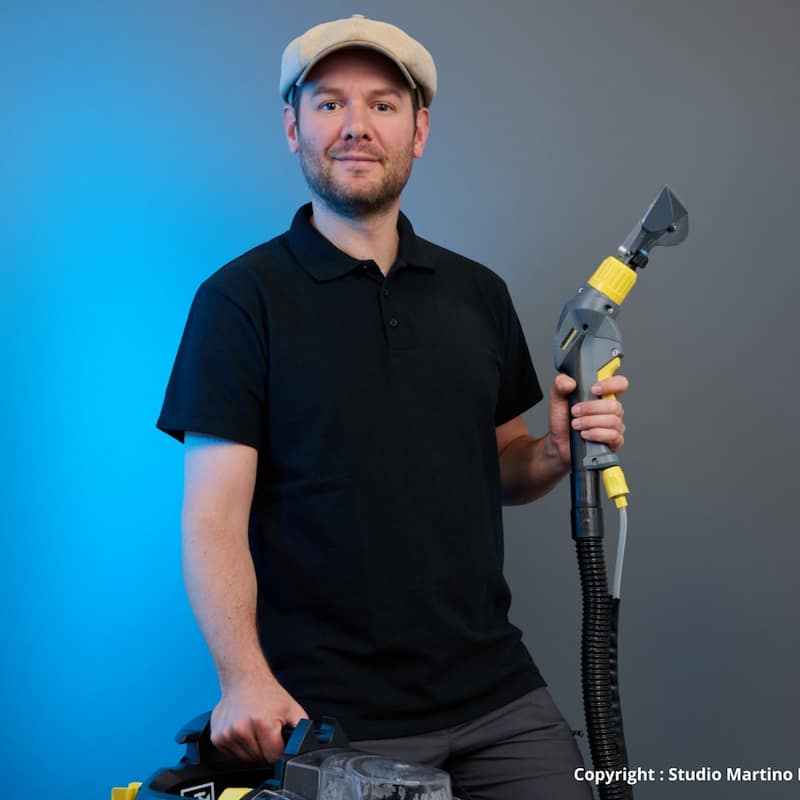 Philippe Le Coq, fondateur Netovia — Nettoyage professionnel Vendée