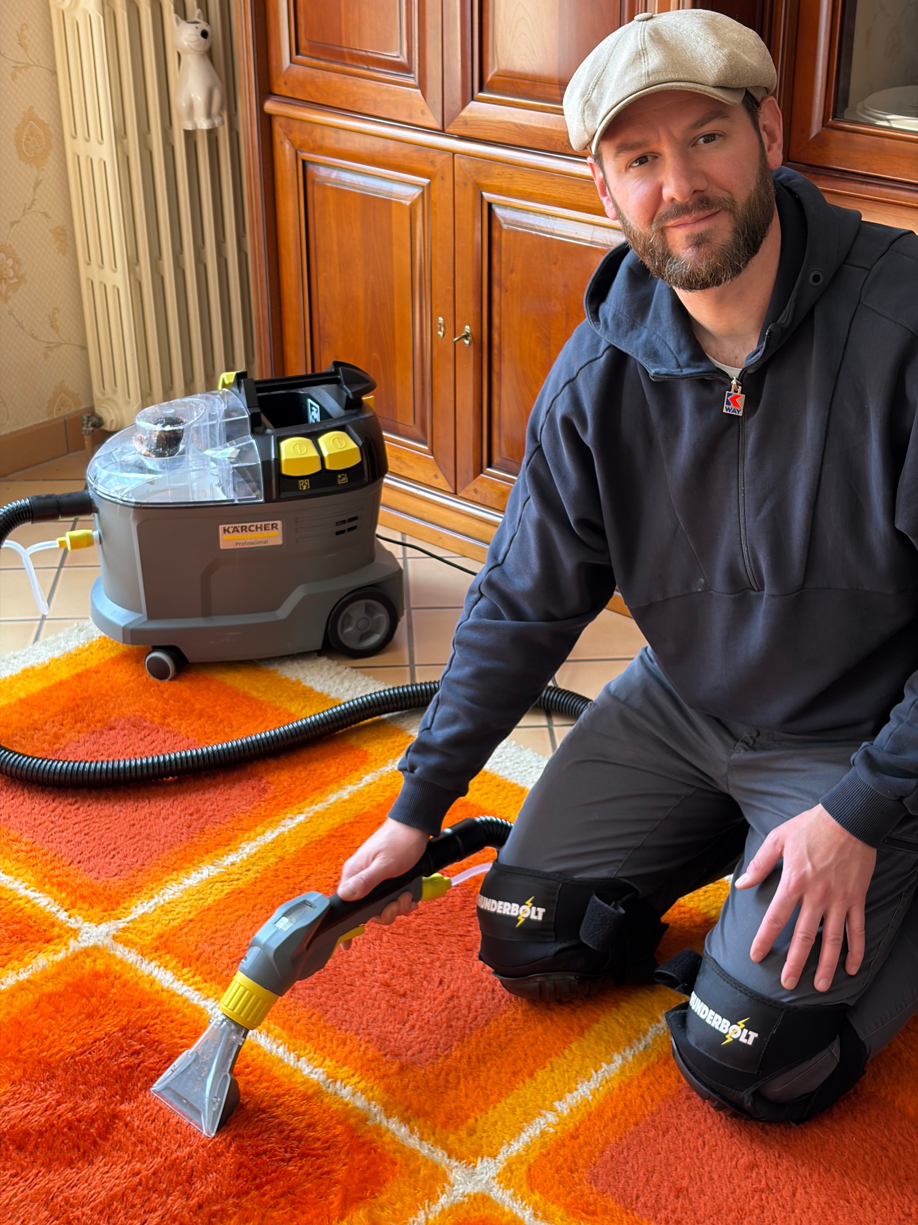 Philippe Netovia nettoyage tapis Kärcher